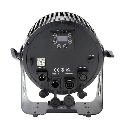 Waterproof 12x18w rgbwa uv 6in1 Battery Powered Wifi App Remote Dmx Wireless LED Uplight
